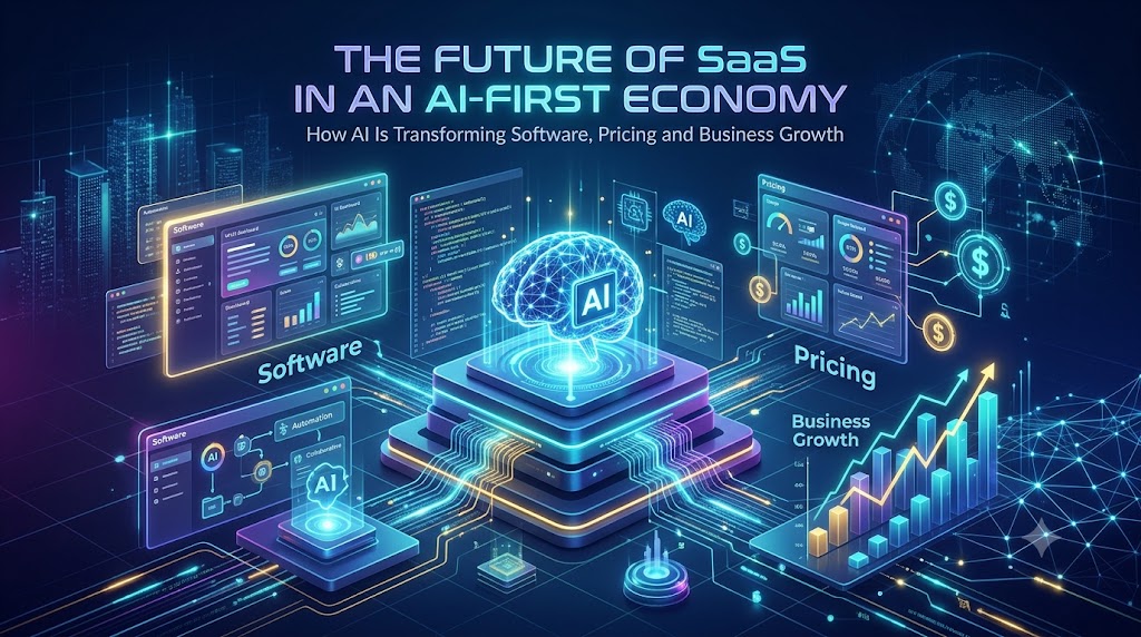 The Future of SaaS in an AI-First Economy: How AI Is Transforming Software, Pricing and Business Growth